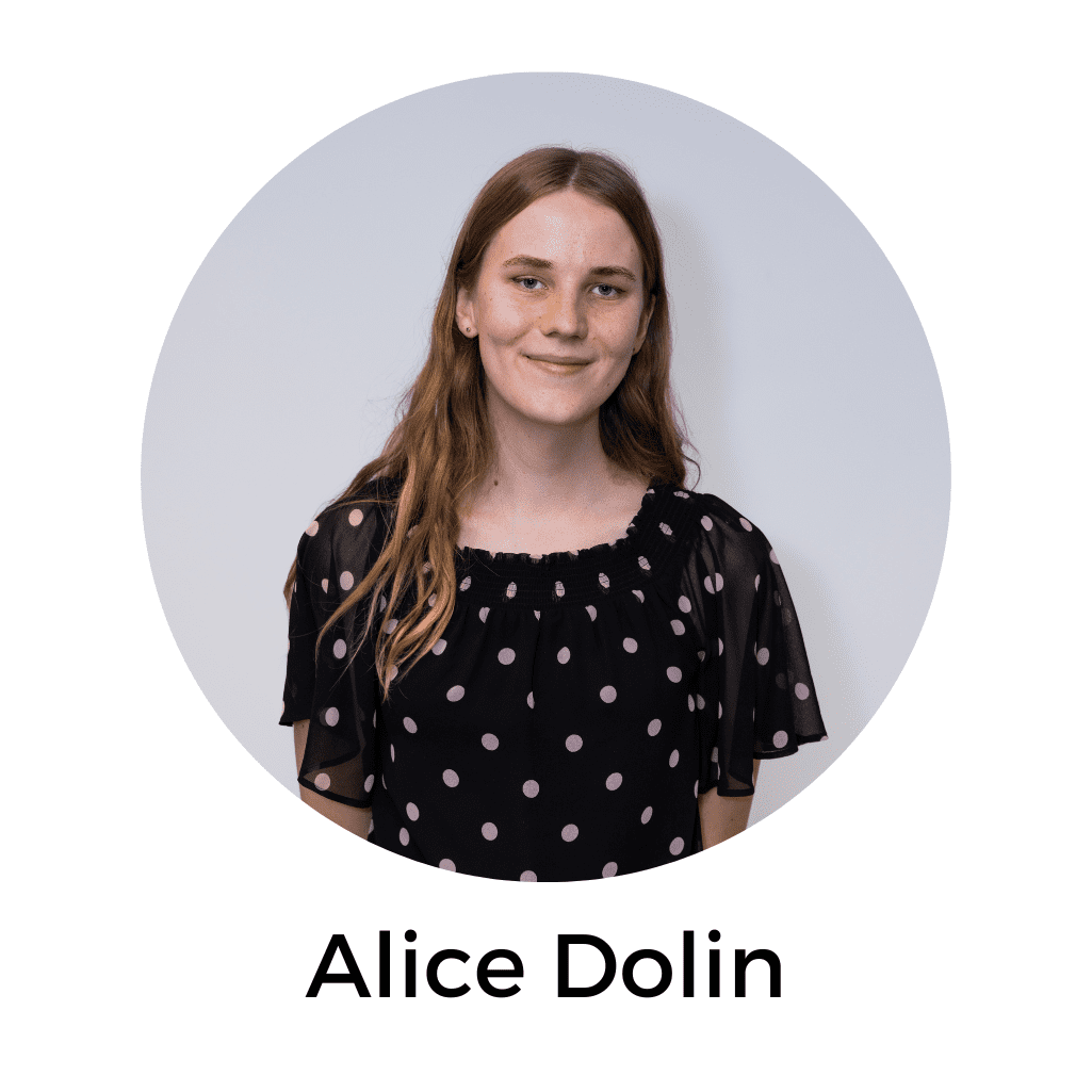 Headshot of Alice Dolin, webinar presenter