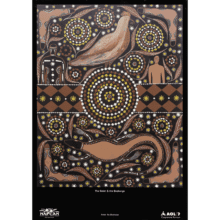 The Galah & The Boobunge A3 poster